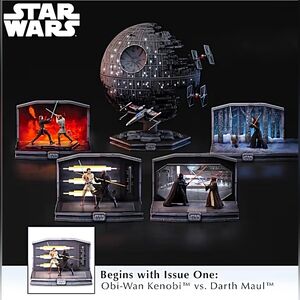STAR WARS Illuminating Battle Scene Sculpture Collection